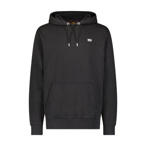 Lee Men's Plain Hoodie in Unionall Black